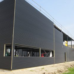 staalbouw kantoor, industriebouw